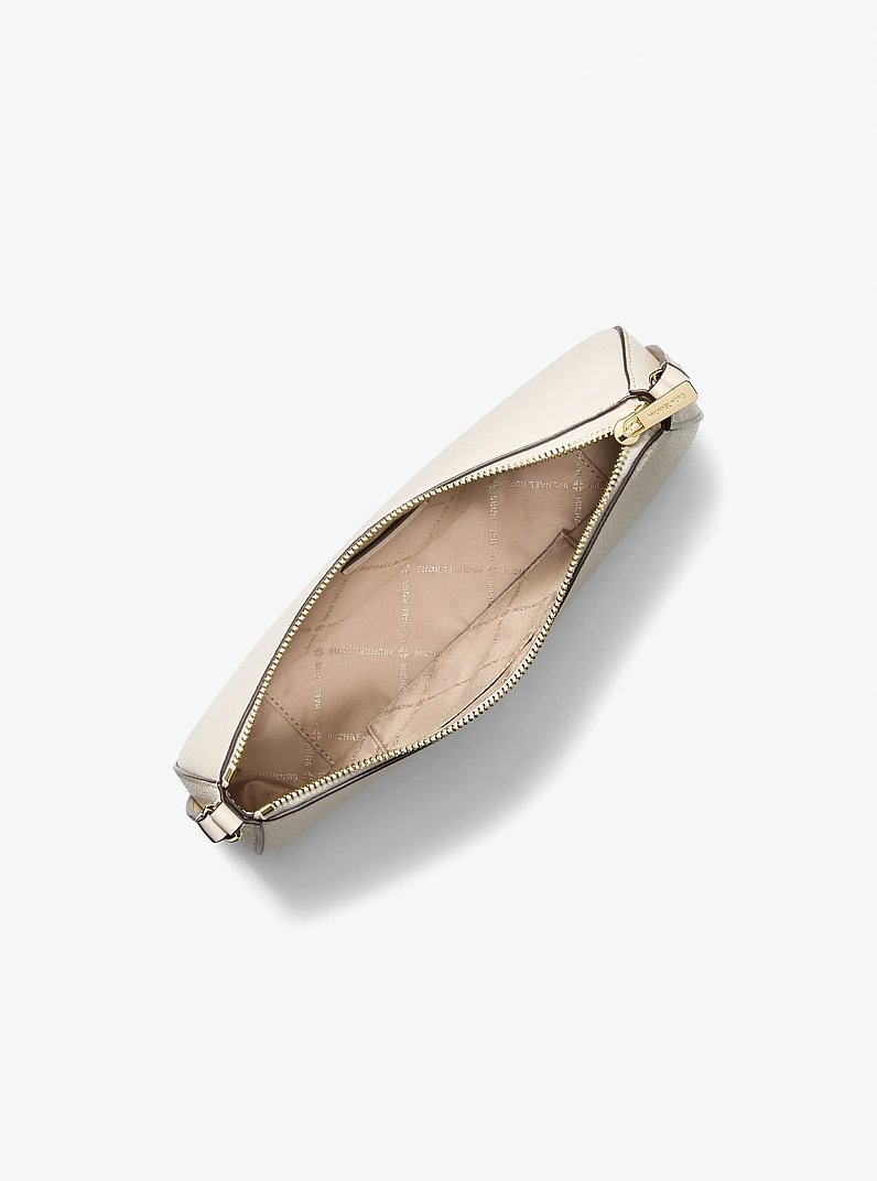 Petite pochette Sammy en cuir in CR&Egrave;ME L&Eacute;GER | Michael Kors