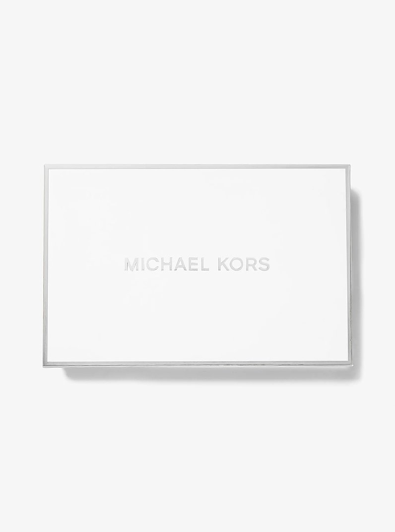 Portefeuille Empire en cuir grain&eacute; de taille moyenne in CHAMBRAI FONC&Eacute; | Michael Kors