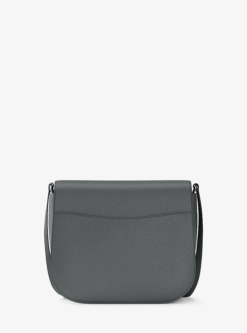 Umh&auml;ngetasche Emilia Small aus gekrispeltem Leder in STORM | Michael Kors