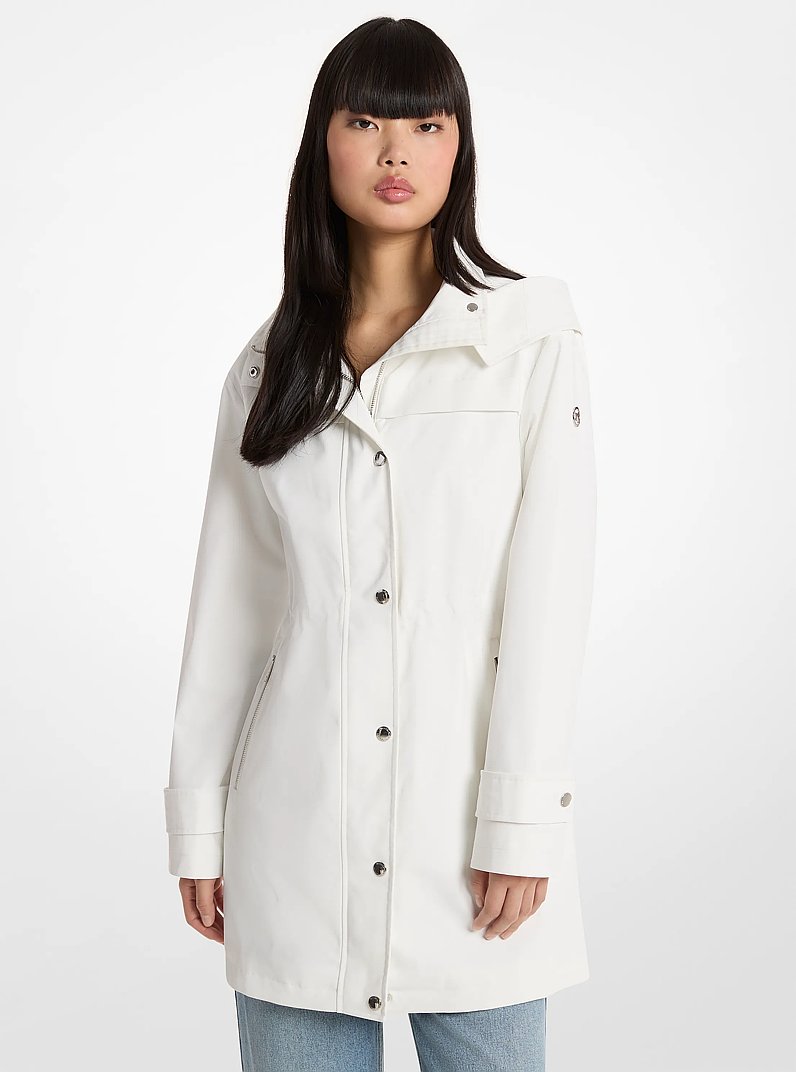 Water-Resistant Anorak in WHITE | Michael Kors