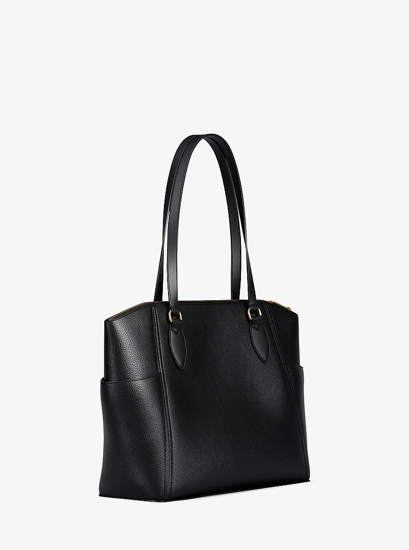 Borsa tote Sienna media in NERO | Michael Kors