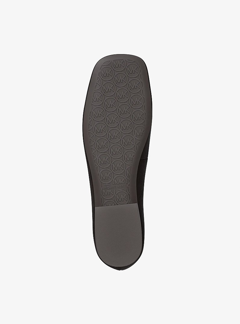 Milan Suede Ballet Flat in CHOCOLATE | Michael Kors