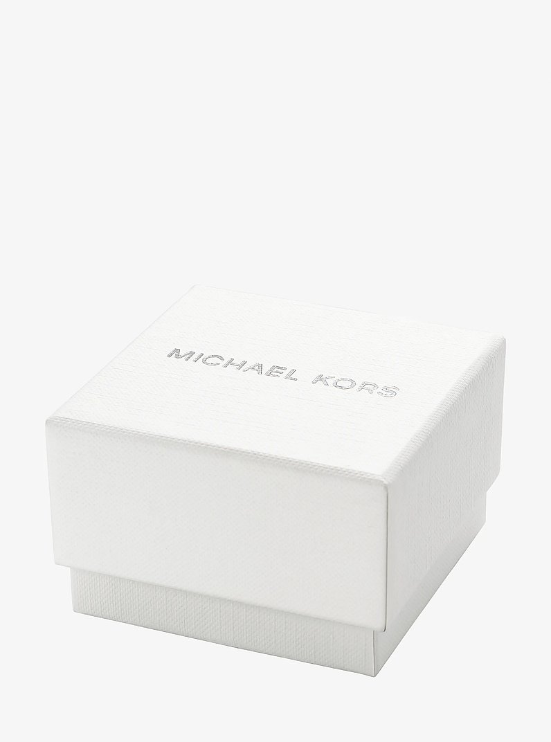 Reloj anillo Liliane en tono dorado con incrustaciones in DORADO | Michael Kors