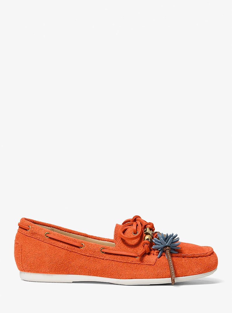 Mokassin Fallon aus Wildleder in MIMOSE | Michael Kors