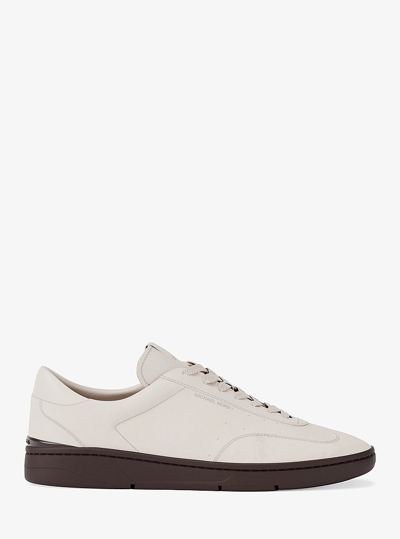 Wilton Leather Sneaker in LT CREAM | Michael Kors