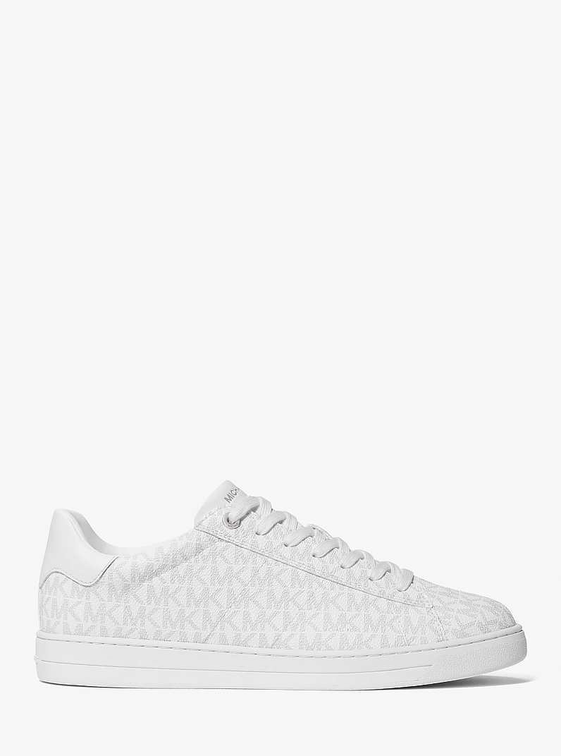 Jacob Logo Sneaker in BRIGHT WHT | Michael Kors