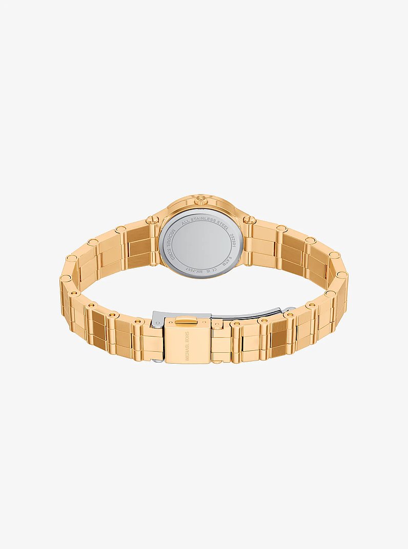 Petite Billie Gold-Tone Watch in GOLD | Michael Kors