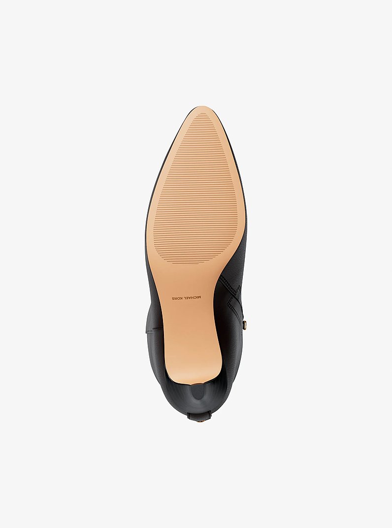 Daniela Leather Boot in CHOCOLATE | Michael Kors