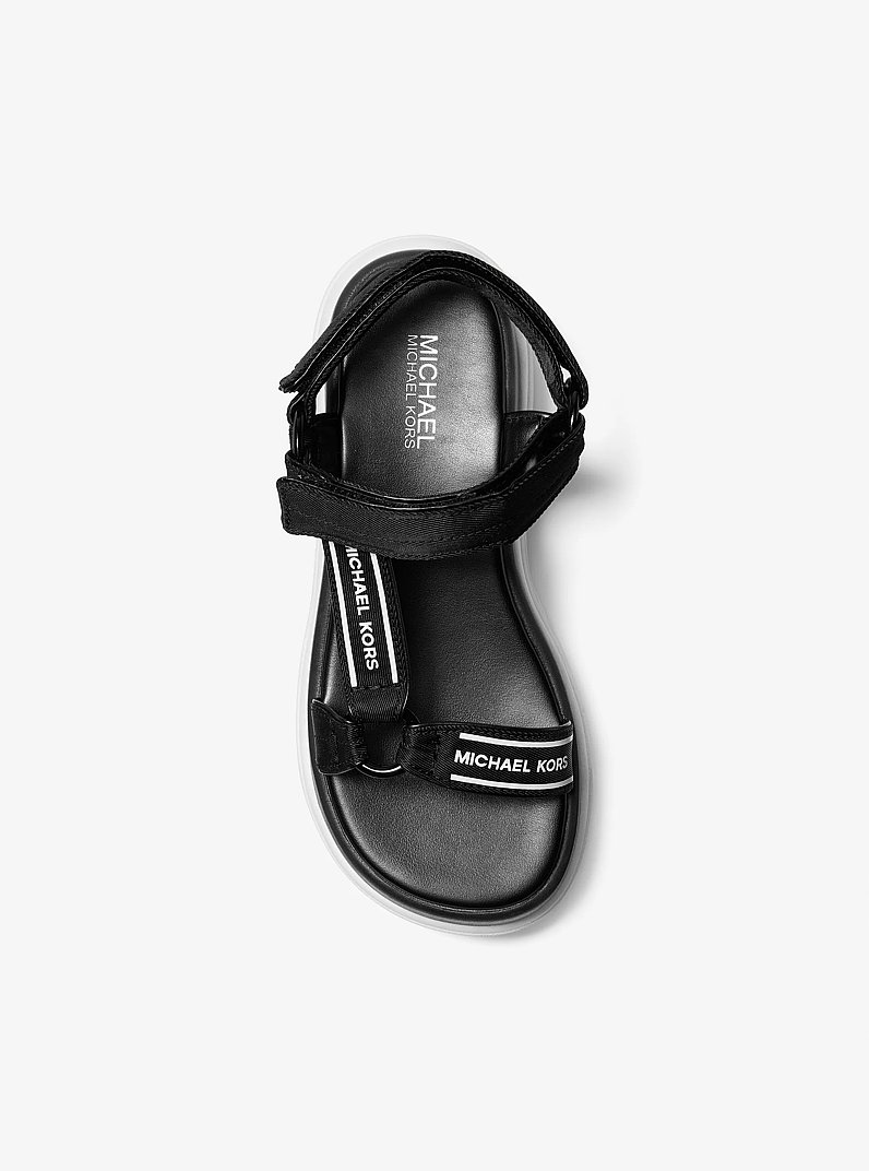 Katrina Nylon Sport Sandal in BLACK | Michael Kors