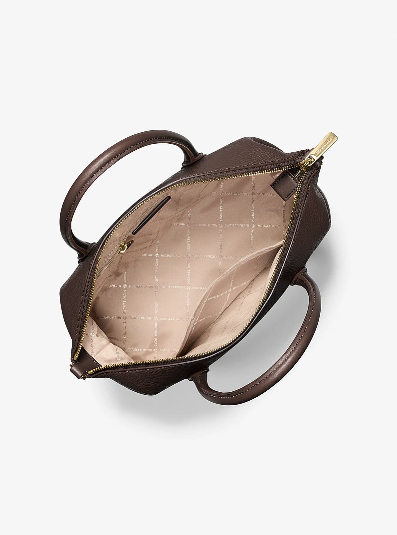 Hyde Medium Satchel in CHOCOLATE | Michael Kors