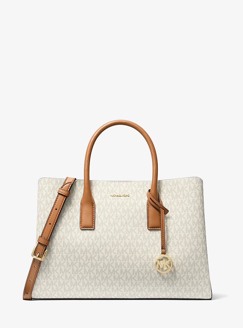Ruthie Large Signature Logo Satchel