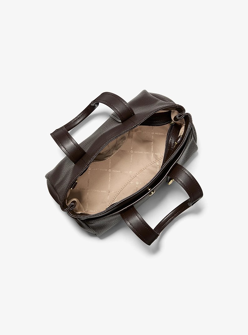 Foster Extra-Small Pebbled Leather Satchel