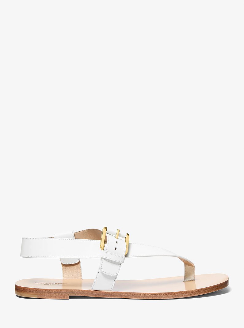 Sandalia Penelope de piel in BLANCO INTENSO | Michael Kors