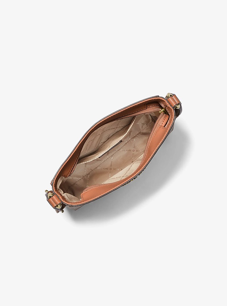 Jet Set Travel Small Messenger Bag in LUGGAGE | Michael Kors