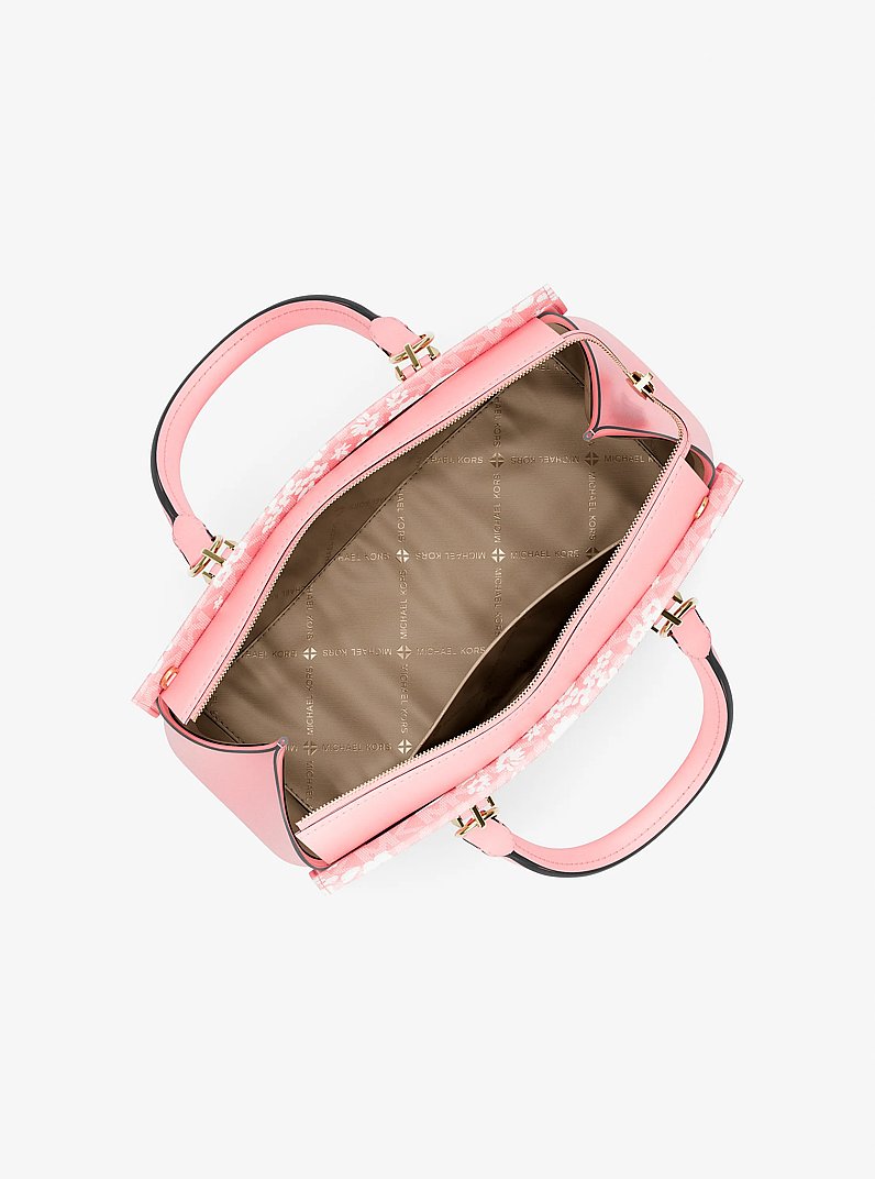 Sacoche Marilyn de taille moyenne &agrave; imprim&eacute; &agrave; logo Signature in &OElig;ILLET | Michael Kors