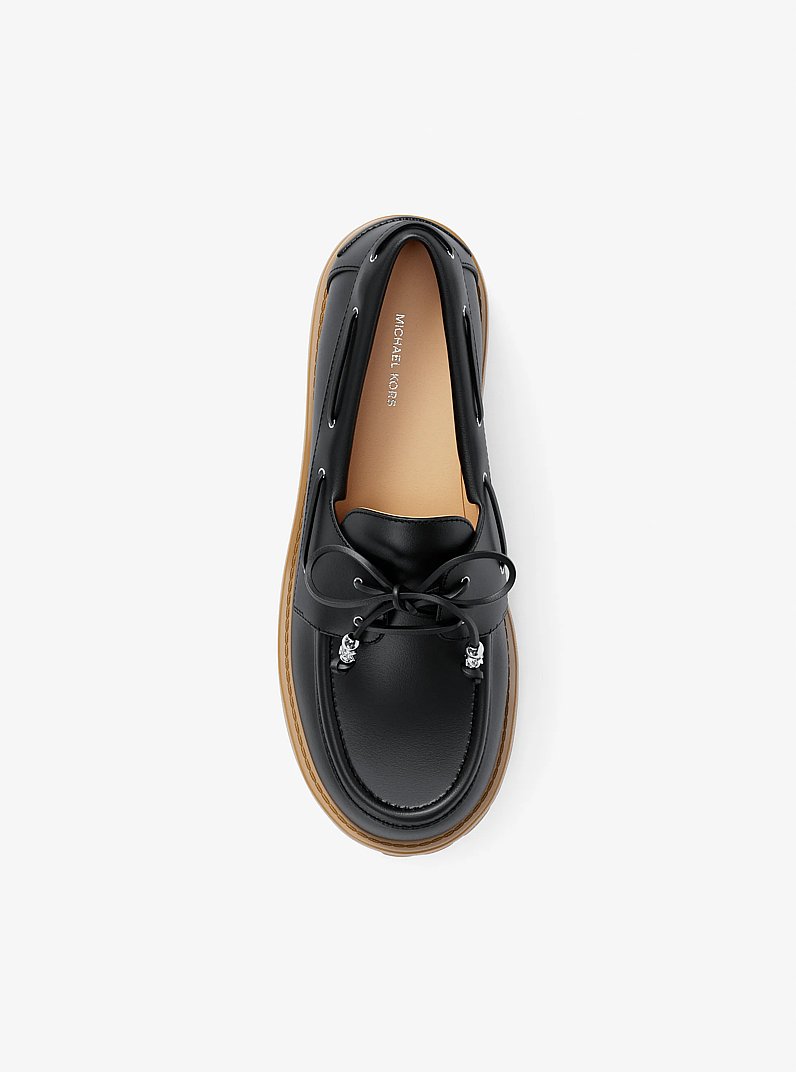 Loafer Kenny aus Leder in SCHWARZ | Michael Kors