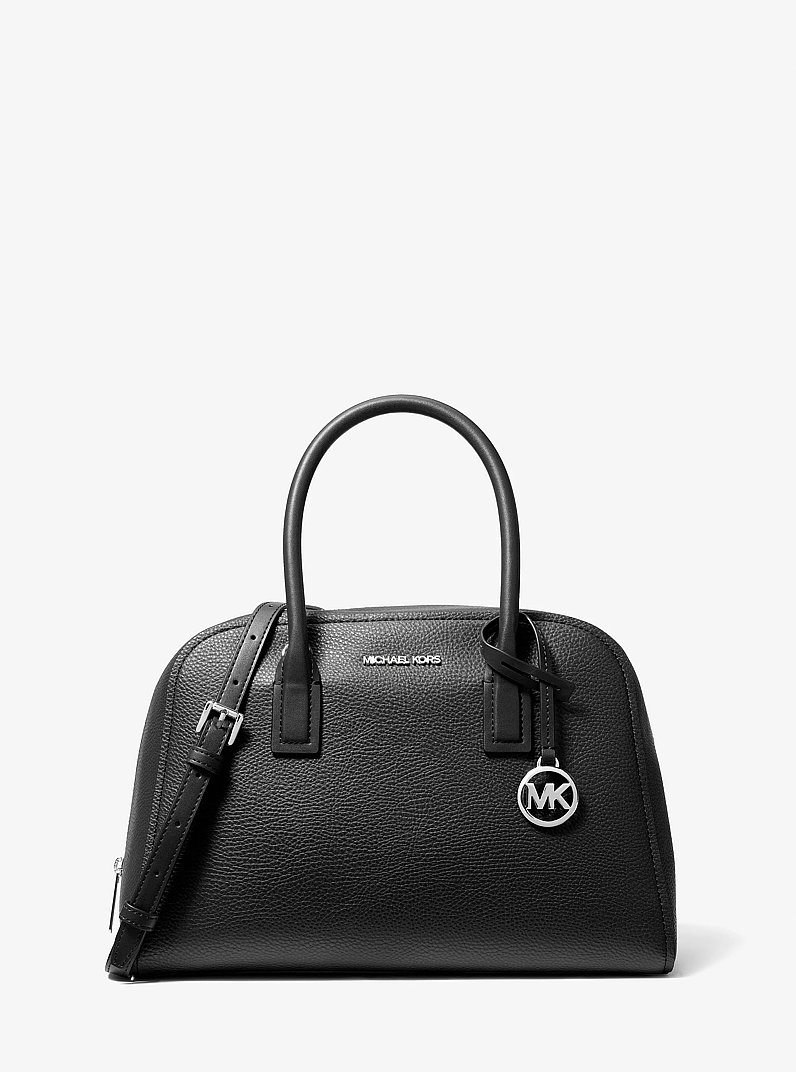 Ashton Medium Satchel in BLACK | Michael Kors