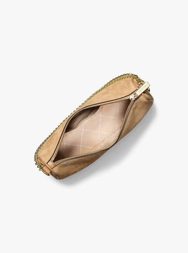 Carmela Medium Convertible Crossbody Bag in CAMEL | Michael Kors