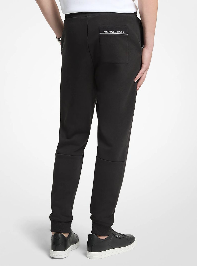 Cotton Blend Joggers in BLACK | Michael Kors