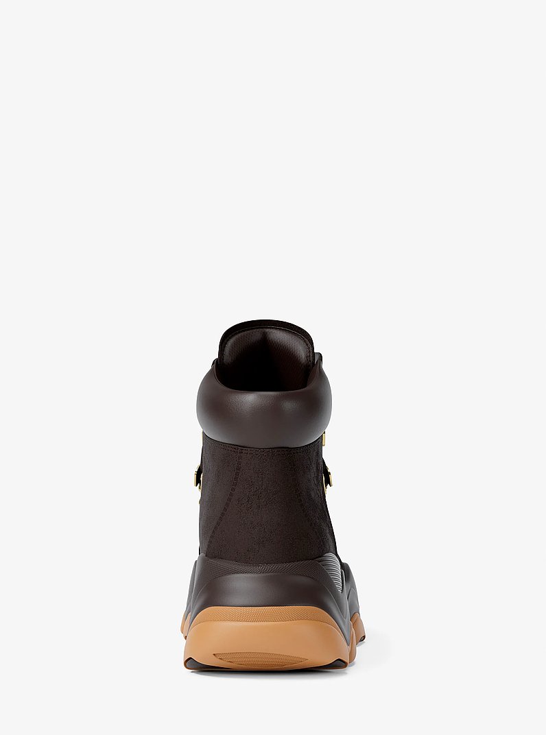 Atlas Suede Boot in CHOCOLATE | Michael Kors