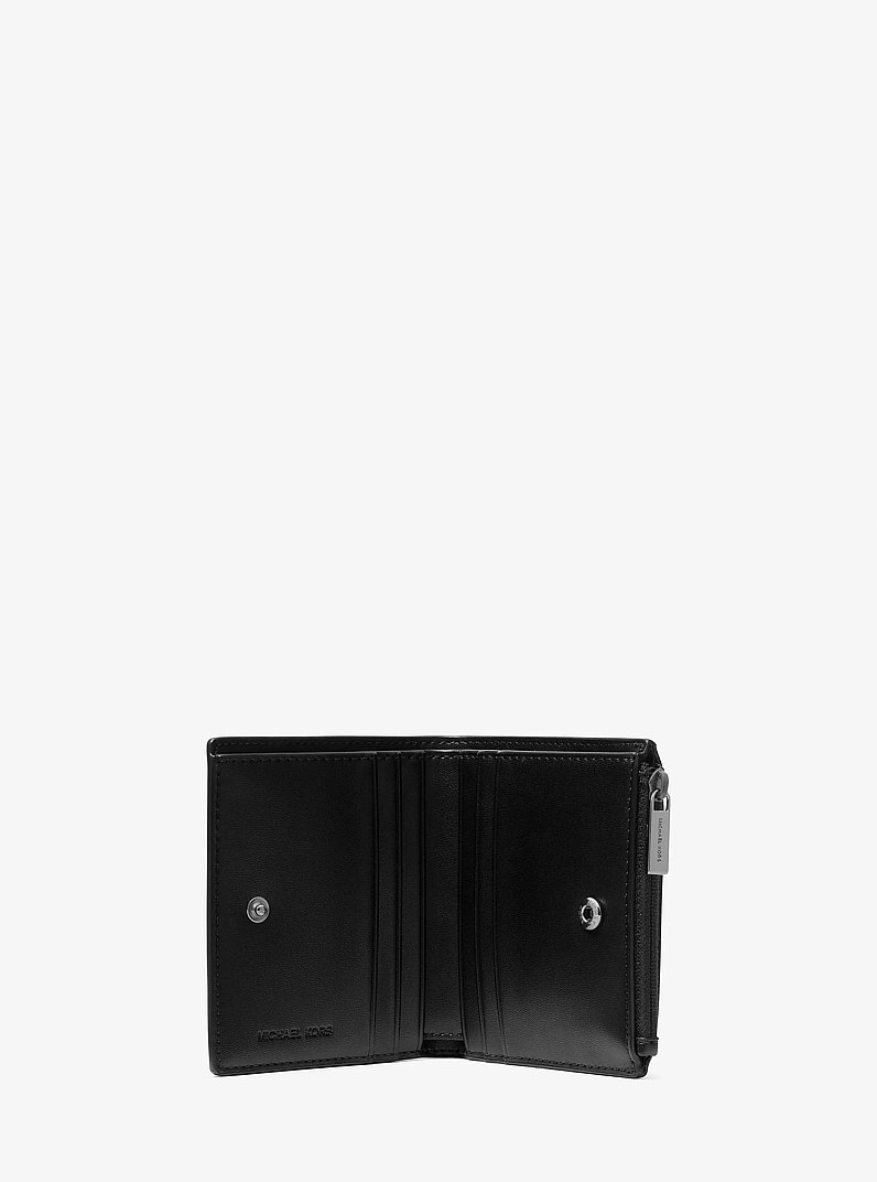 Cooper Signature Logo Wallet in BLACK | Michael Kors