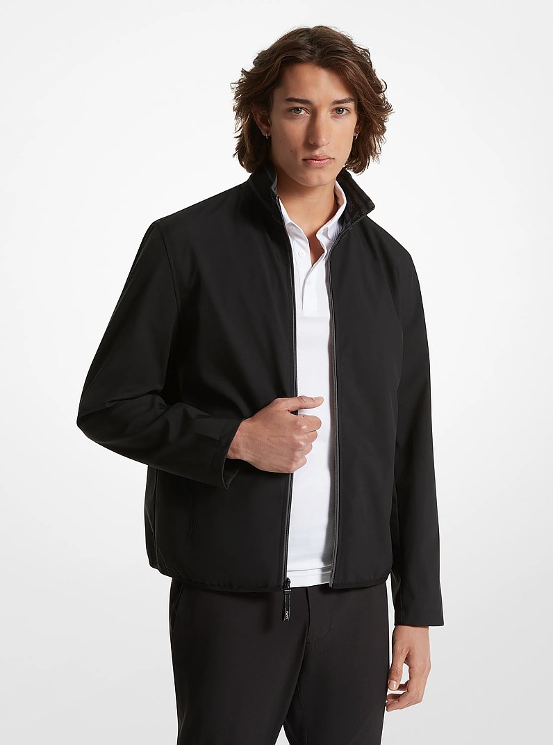Kells Water-Resistant Jacket in BLACK | Michael Kors