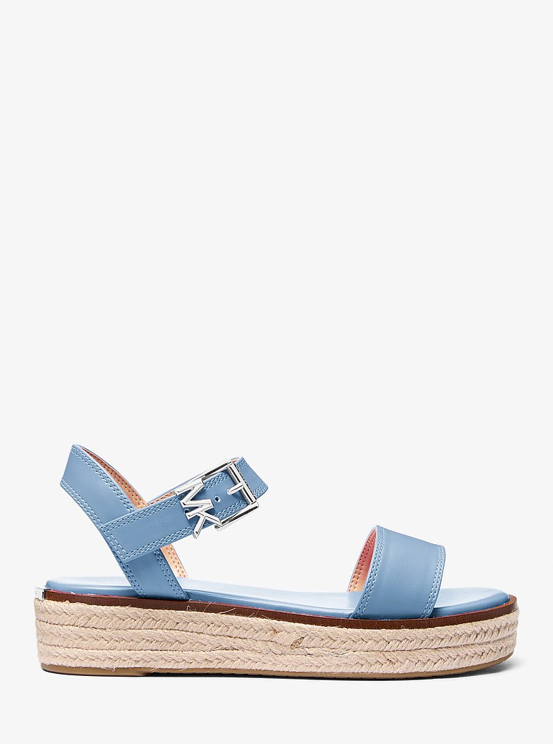 Sandale compens&eacute;e Richie in BLEU CIEL CLAIR | Michael Kors