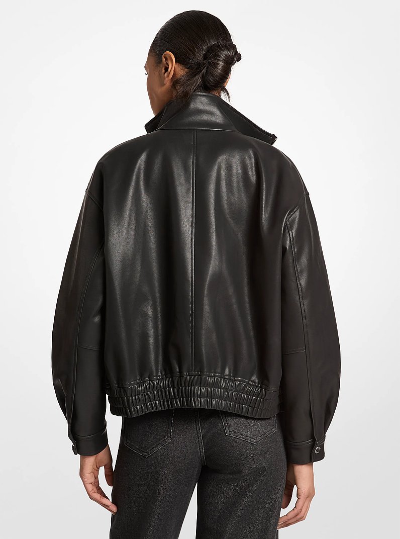 Blouson surdimensionn&eacute; in NOIR | Michael Kors