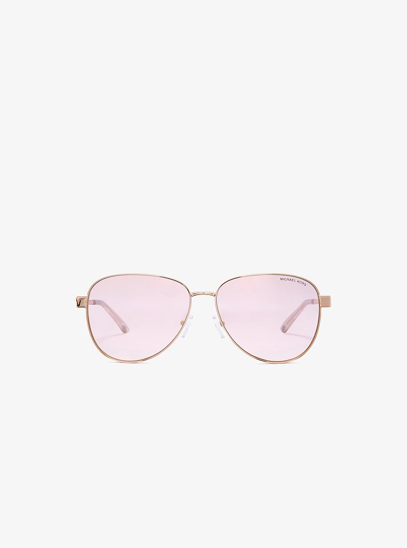 Biarritz Sunglasses in ROSE GOLD | Michael Kors