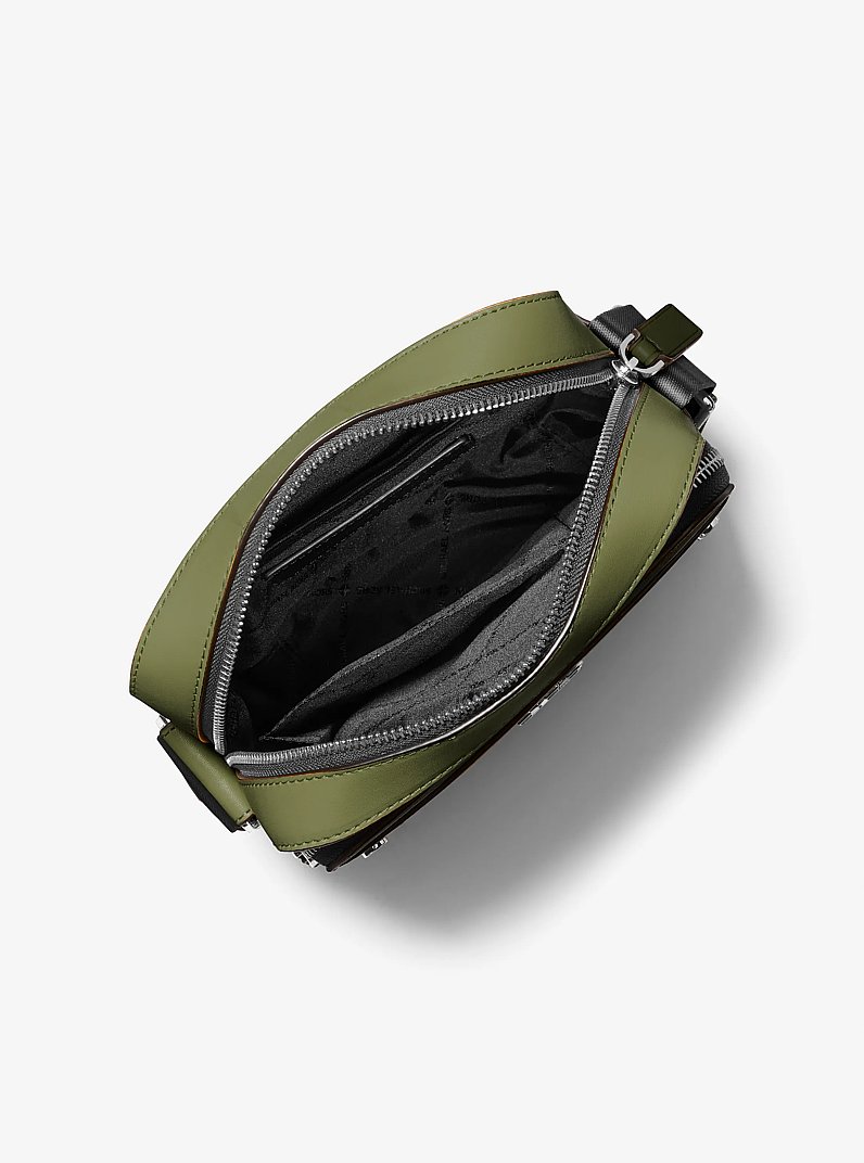 Rivington Leather Flight Bag in OLIVE - Sale | Michael Kors [US]