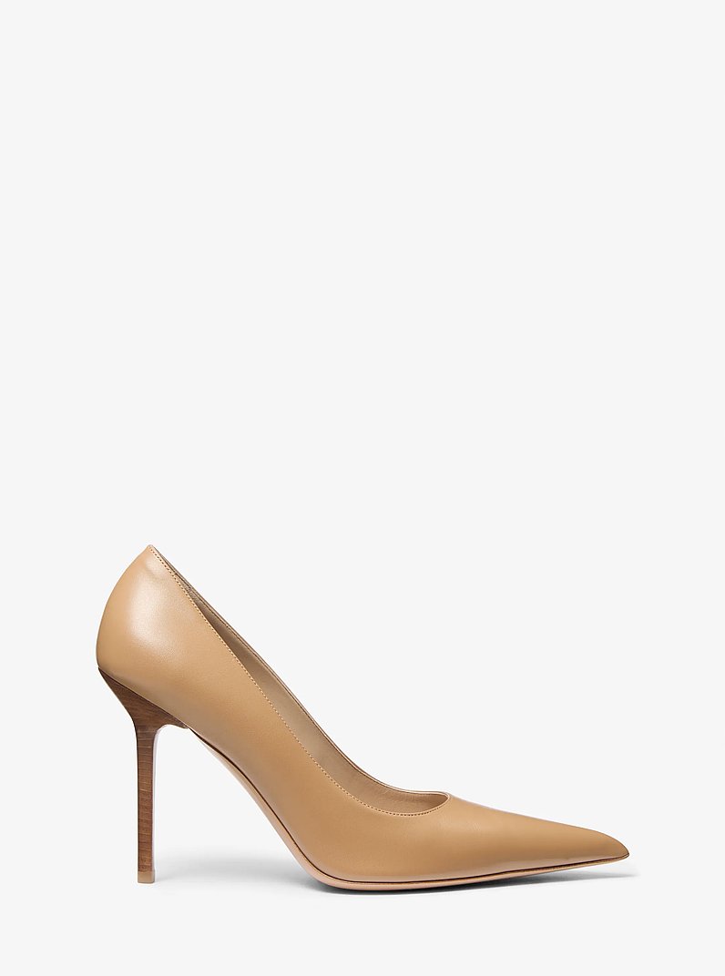 Winona Leather Pump in CAPPUCCINO | Michael Kors