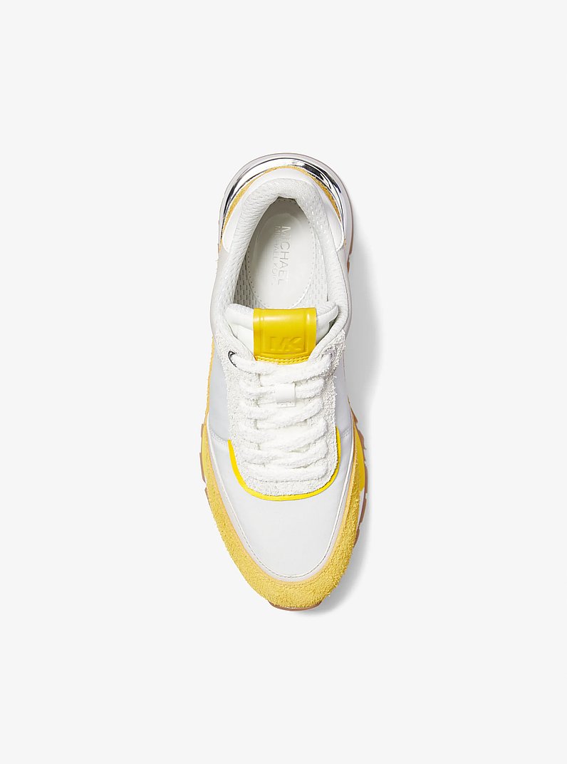 Sneaker Nova in pelle scamosciata e nylon