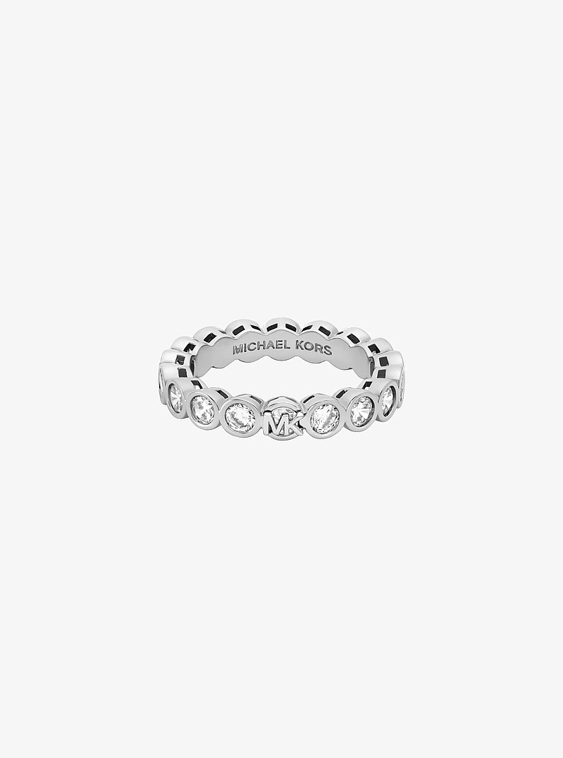 Bague &agrave; zircones cubiques in ARGENT | Michael Kors