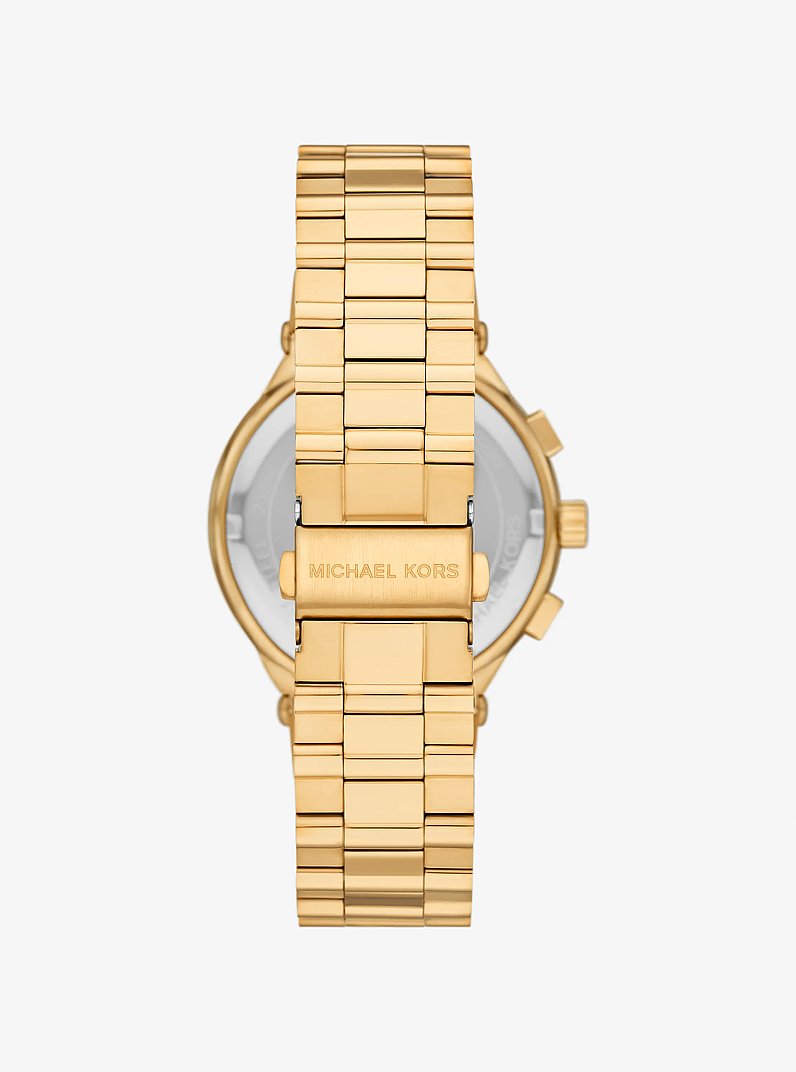 Oversized Billie Gold-Tone Watch in GOLD | Michael Kors