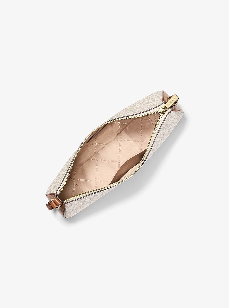 Petite pochette Sammy &agrave; logo Signature in VANILLE | Michael Kors