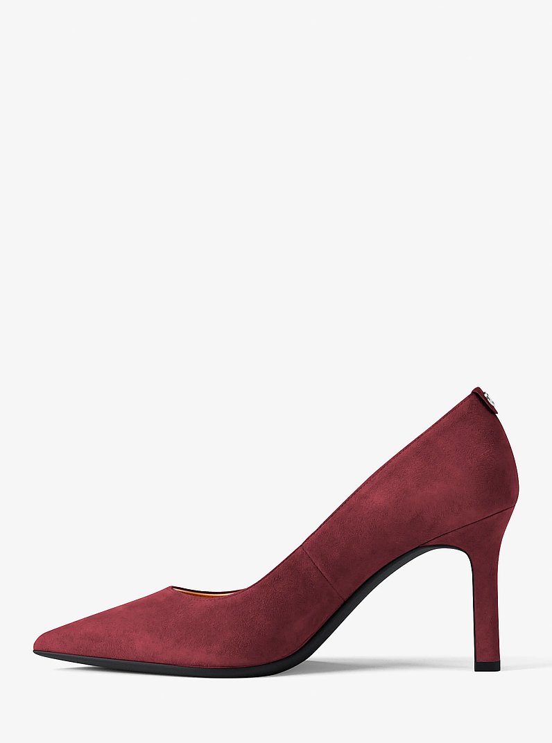 Escarpin Willa Flex en microsu&egrave;de de polyester in BORDEAUX | Michael Kors