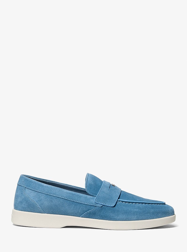 Wesley Suede Loafer in CHAMBRAY | Michael Kors
