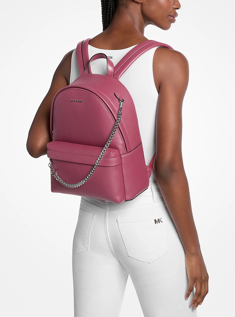 Slater Medium Backpack in DK RASPBERRY | Michael Kors