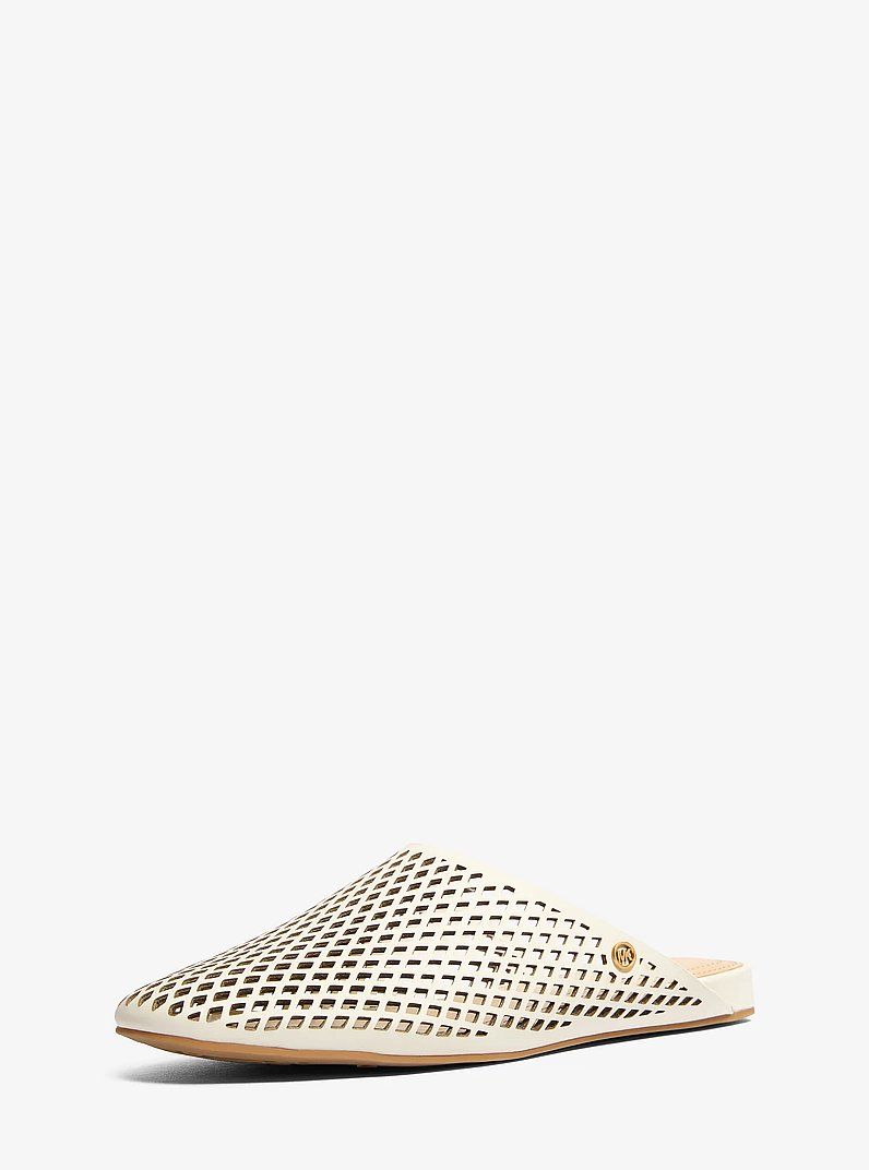 Cady Perforated Leather Mule