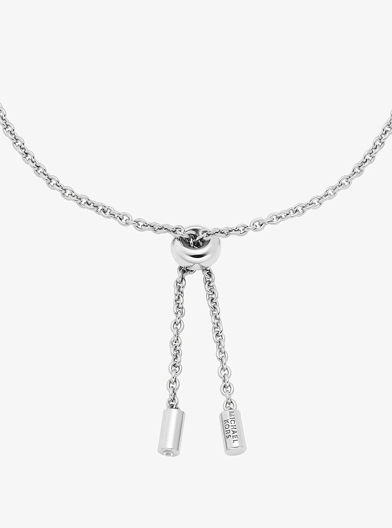 Knotted Heart Bracelet in SILVER | Michael Kors