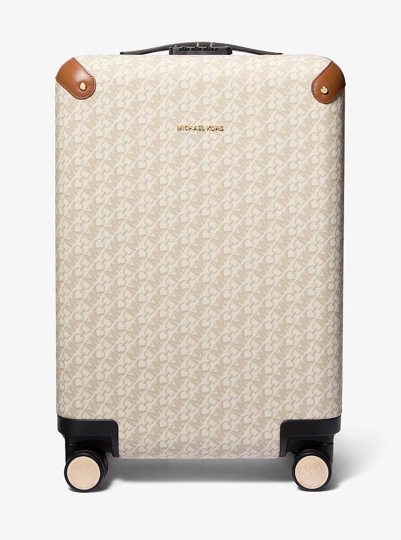 Empire Signature Logo Suitcase in VANILLA/LUGGAGE | Michael Kors