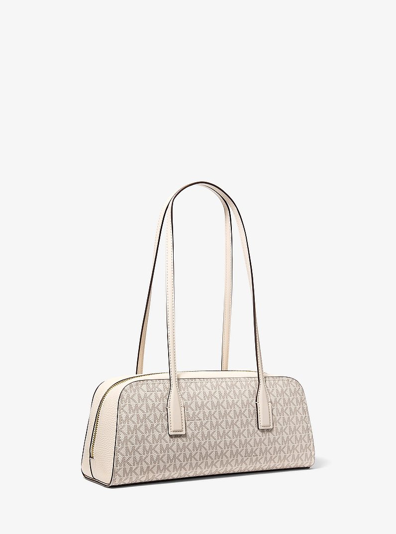 Ashton Signature Logo Shoulder Bag in LT CRM MULTI | Michael Kors