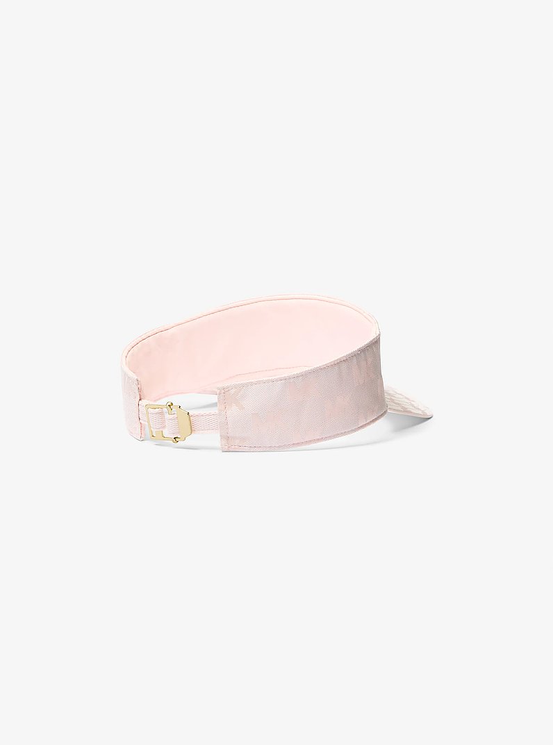 MICHAEL KORS Logo Jacquard Visor Michael Kors Logo Jacquard Visor Blue One Size – Janie main image 4