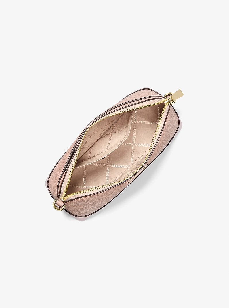 Large Logo Dome Crossbody Bag in BALLET | Michael Kors