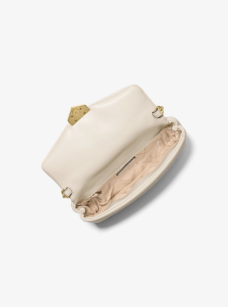 Soho Small Convertible Shoulder Bag in LT CREAM | Michael Kors