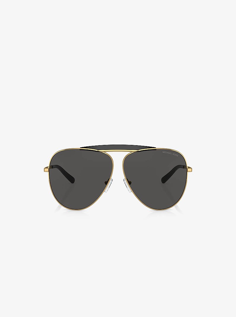 Occhiali da sole Bleecker in GRIGIO/NERO | Michael Kors
