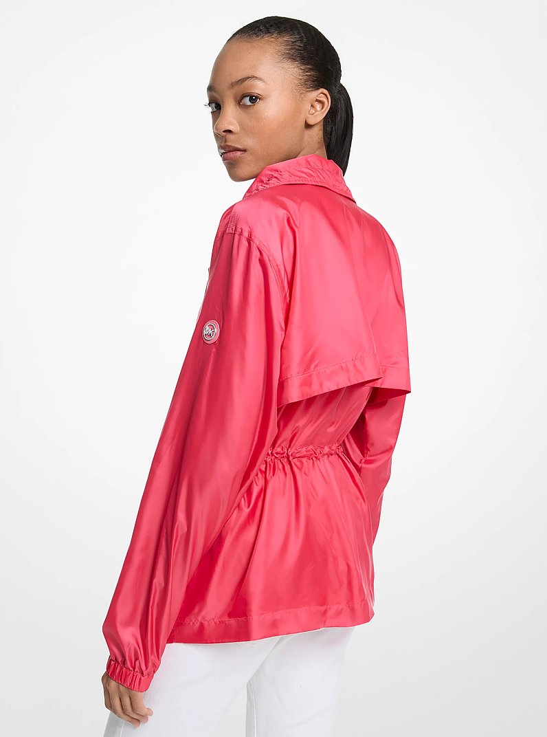 Anorak et sac &agrave; une bretelle compactes 2-en-1 cir&eacute;s in ROSE | Michael Kors