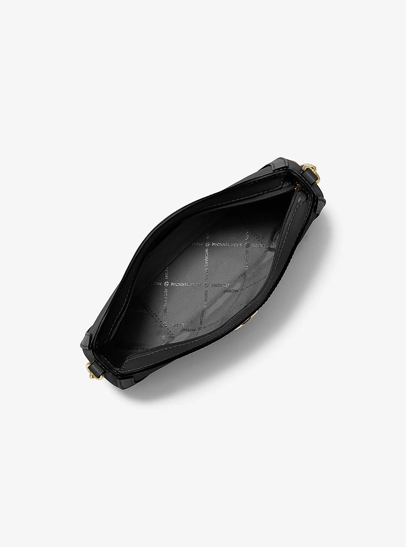 Leida Small Pochette in BLACK | Michael Kors