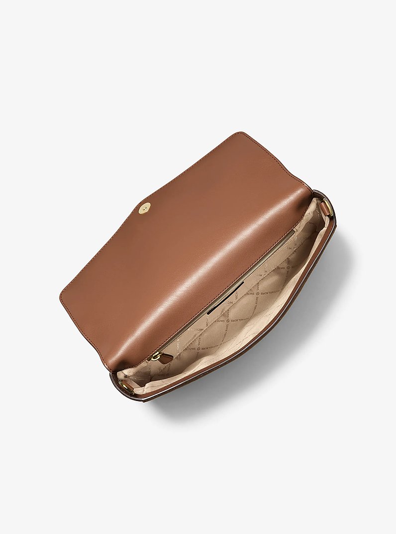 Kacey Large Convertible Crossbody Bag in LUGGAGE | Michael Kors