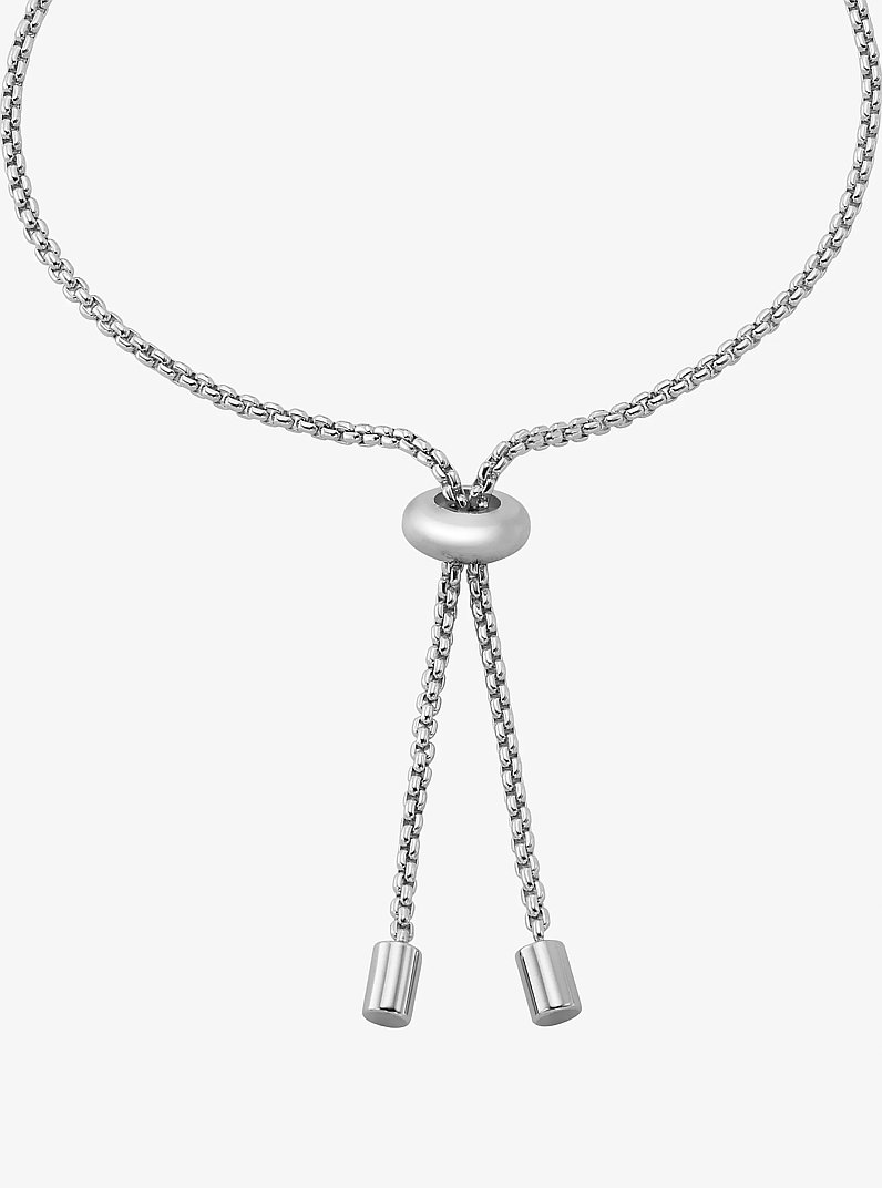 Pav&eacute; Halo Slider Bracelet in SILVER | Michael Kors